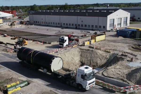 More sustainable solutions om the new production hall