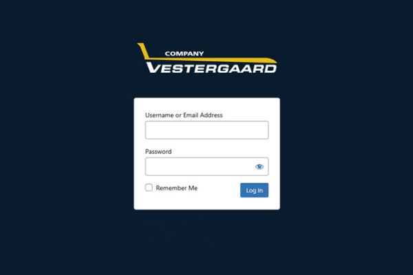 Vestergaard Customer Portal
