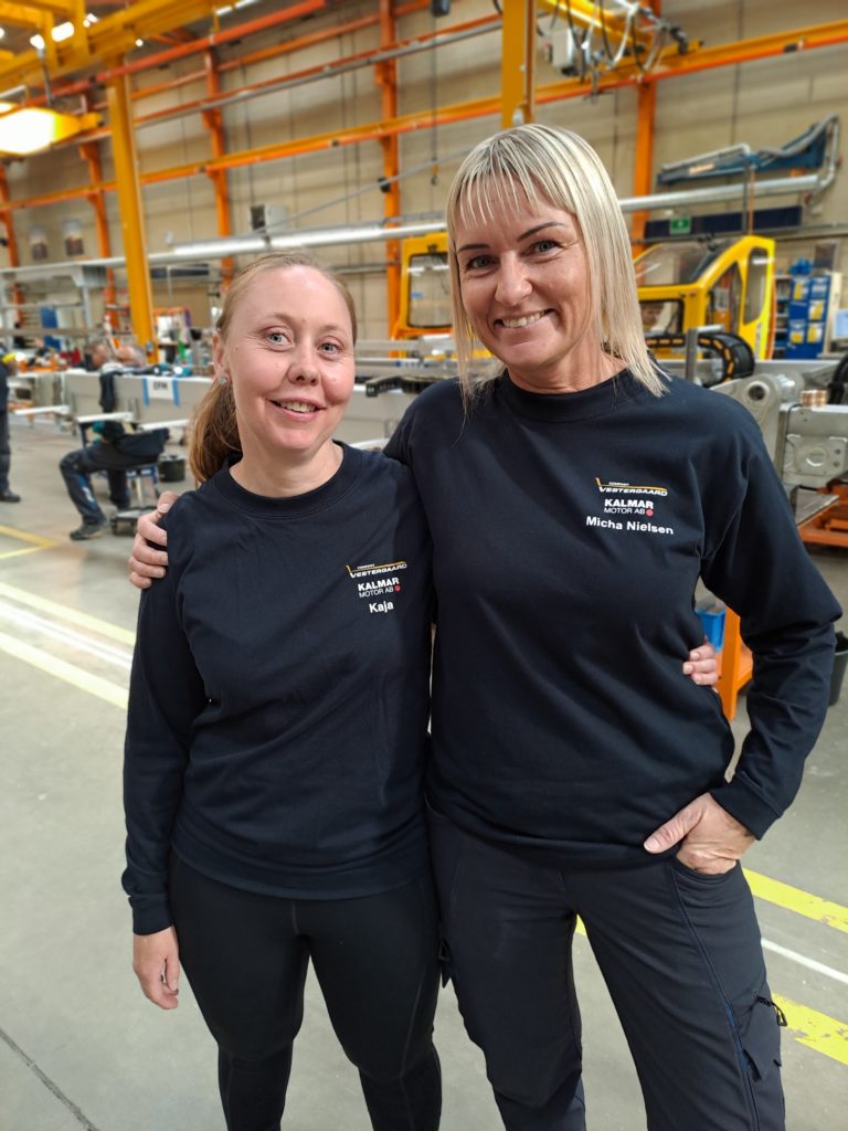 Employees in production