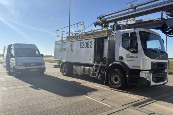 Vestergaard service van at customer